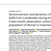 Tangkapan layar publikasi bu yaya departemen histologi dan biologi sel di plosone